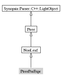 PtreePmExpr-inheritance